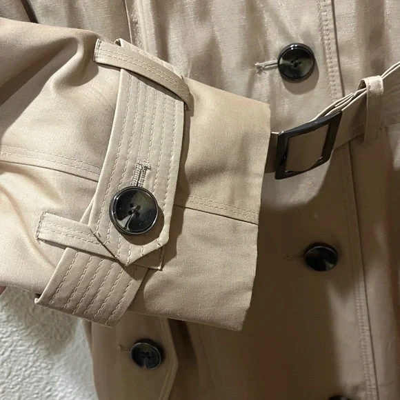 London Fog British Khaki Trench Coat - Picture 8 of 16